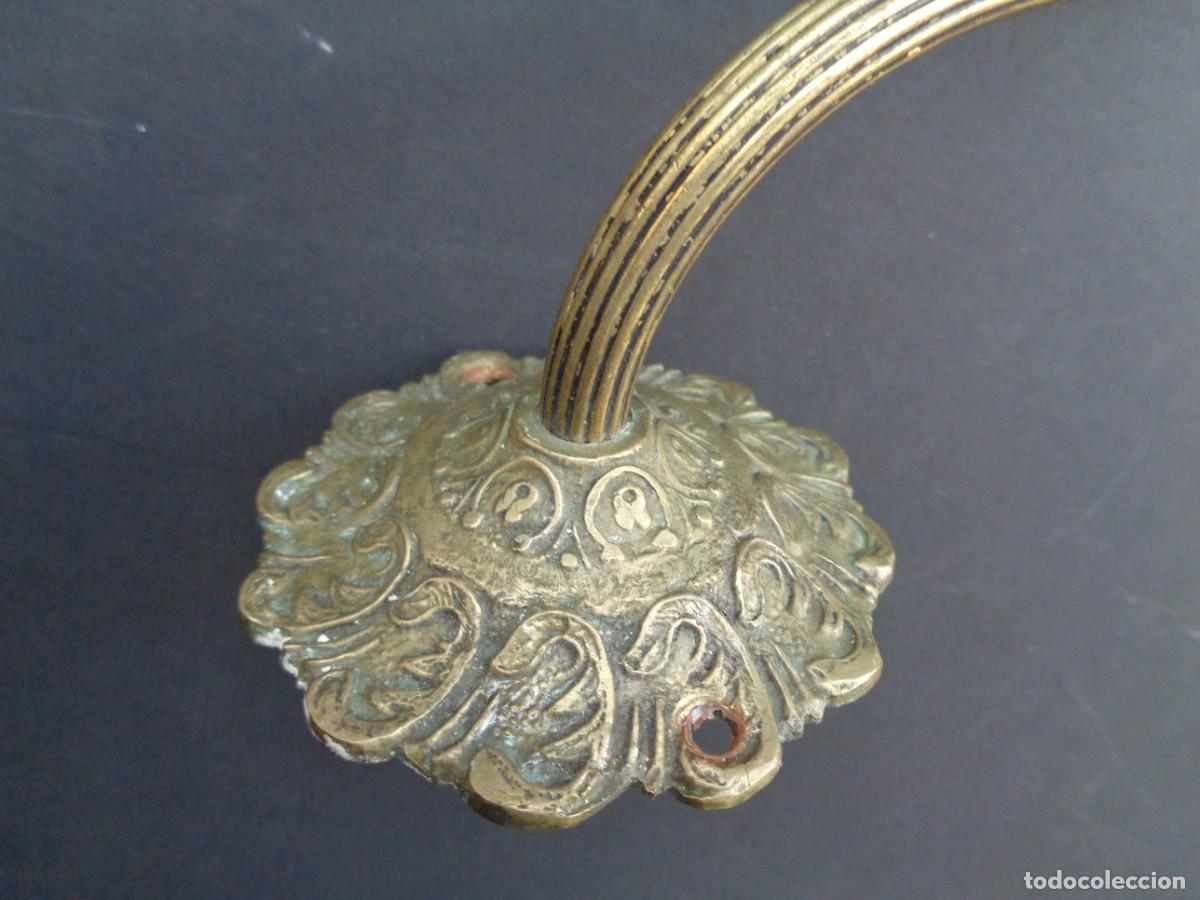 Antig&uuml;edades: ANTIGUO APLIQUE DE BRONCE - Foto 2