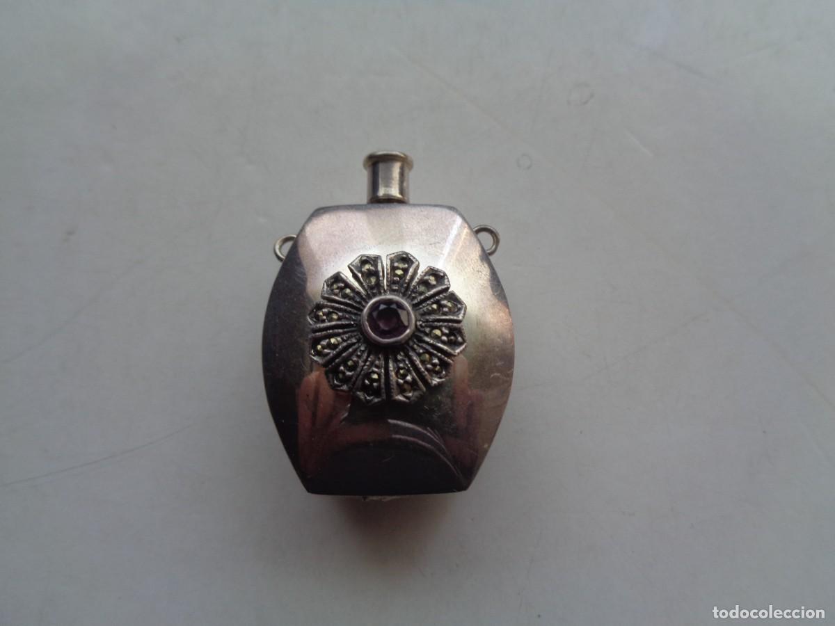 Antig&uuml;edades: ESENCIERO DE PLATA DE LEY - Foto 2
