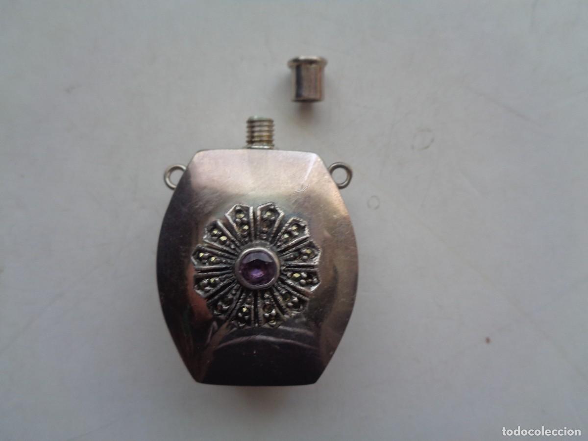 Antig&uuml;edades: ESENCIERO DE PLATA DE LEY - Foto 3