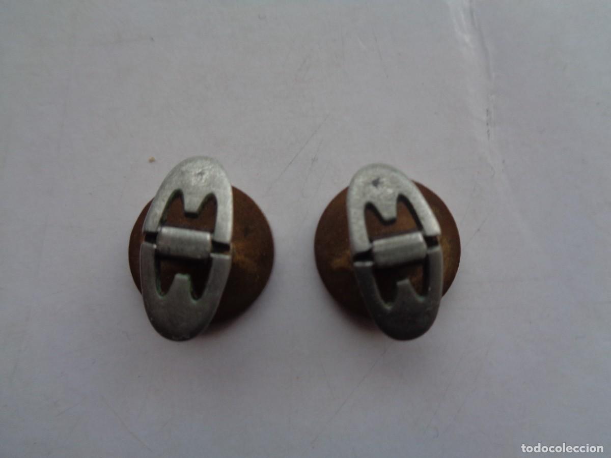 Antig&uuml;edades: PAREJA DE GEMELOS CON ESMALTE VIENES - Foto 3