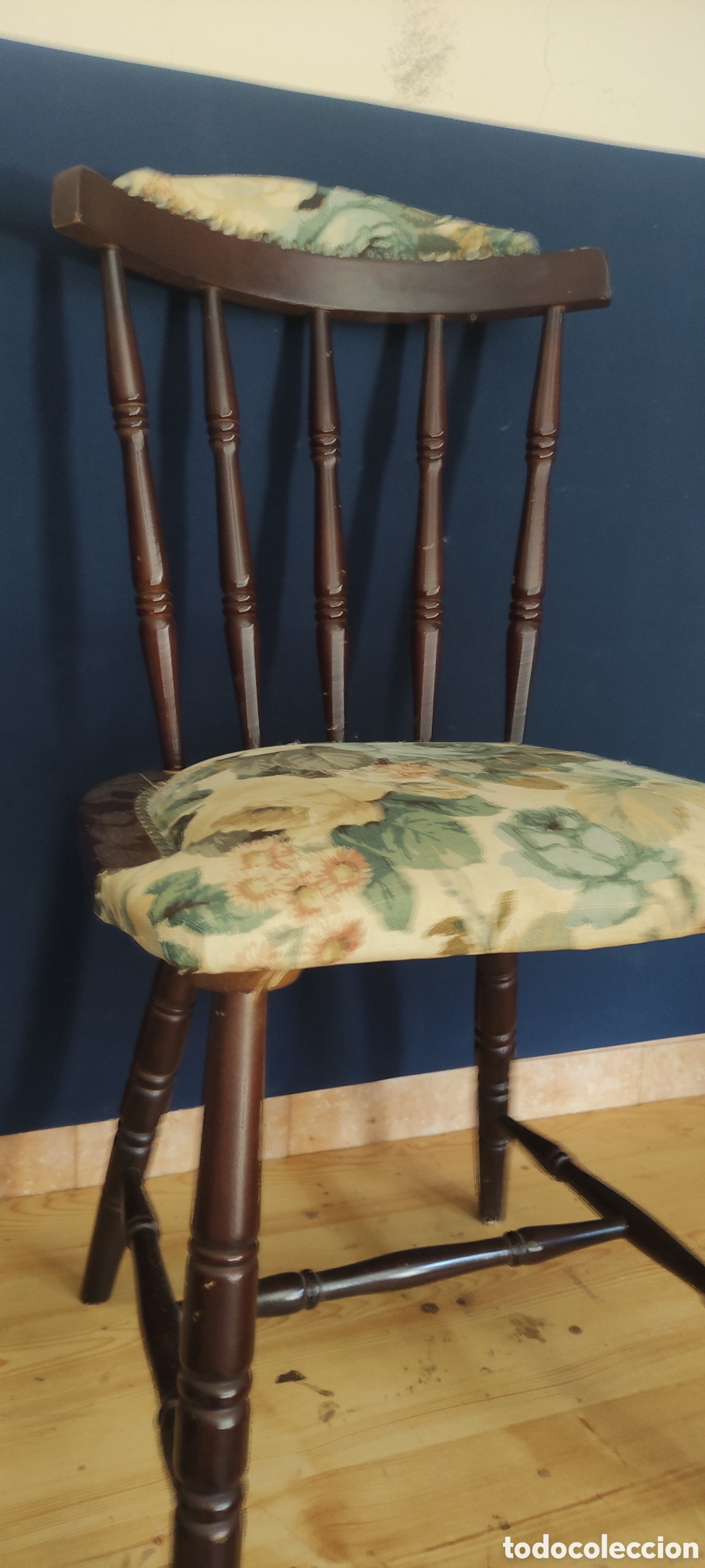 Antig&uuml;edades: SILLA VINTAGE MARCA GASISA - Foto 2