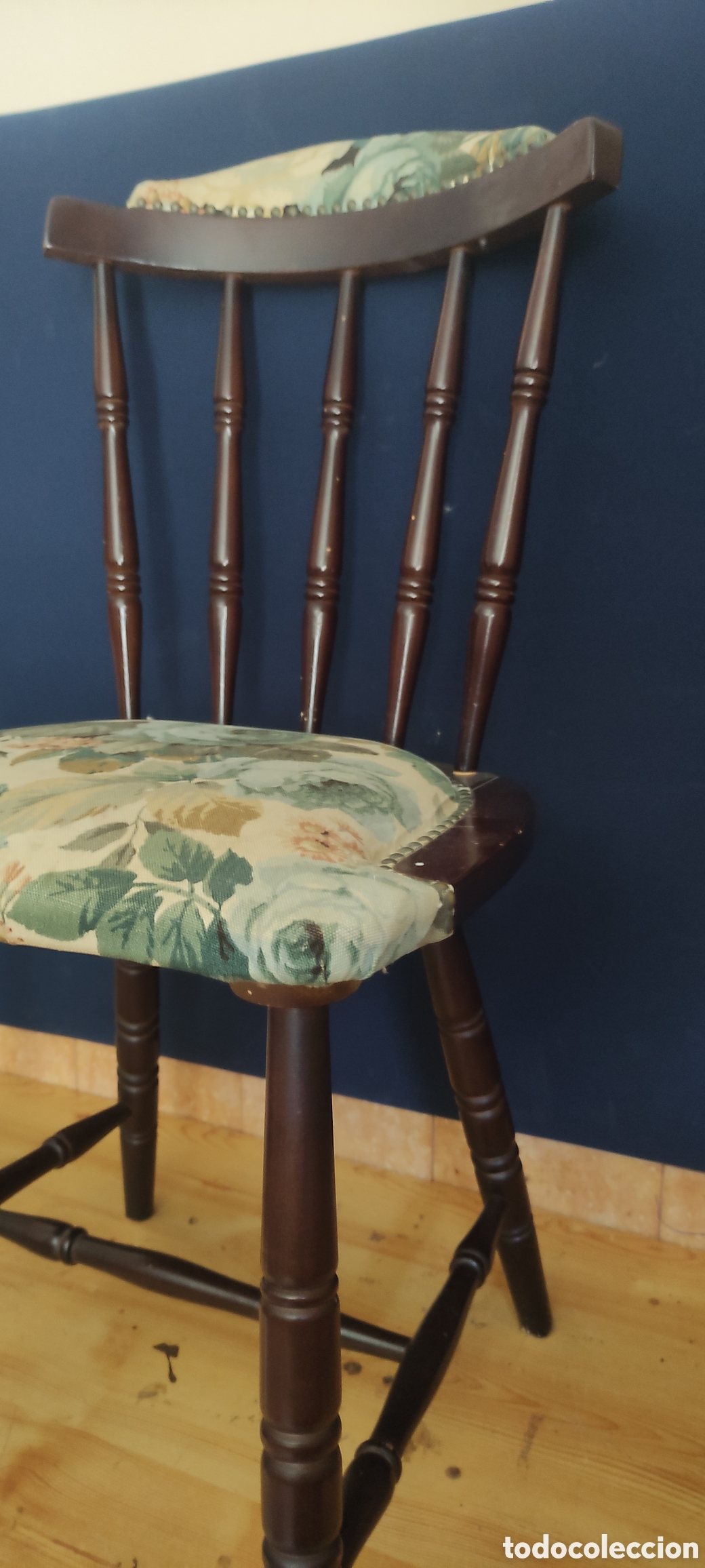 Antig&uuml;edades: SILLA VINTAGE MARCA GASISA - Foto 3