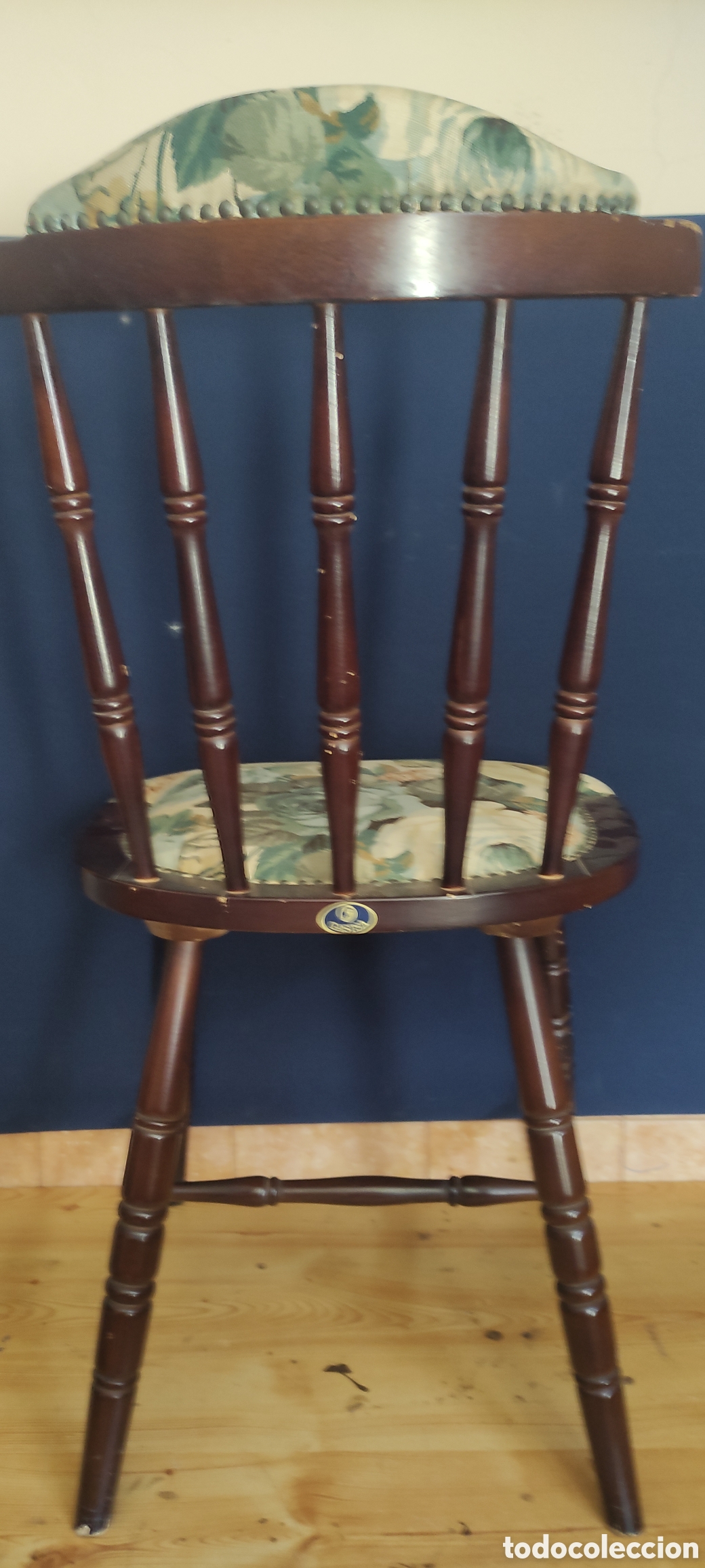 Antig&uuml;edades: SILLA VINTAGE MARCA GASISA - Foto 4