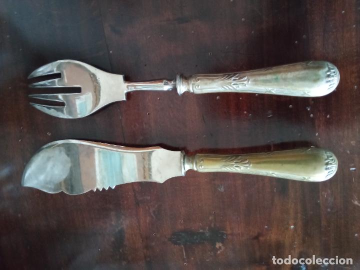 Antig&uuml;edades: Tenedor y cuchillo servir - Foto 6