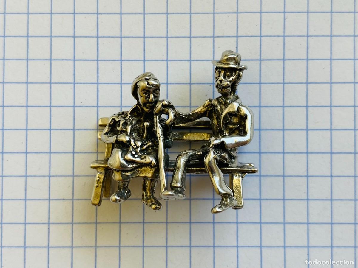 Antig&uuml;edades: Miniatura de plata 800 - Foto 5
