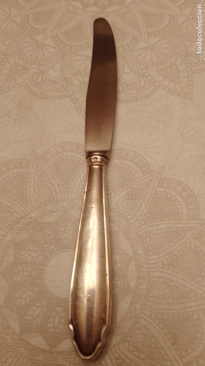 Antig&uuml;edades: Cuchillo de Plata de Ley - Foto 1