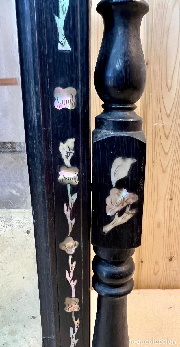 Antig&uuml;edades: ESPEJO PALO SANTO Y NACAR - Foto 4