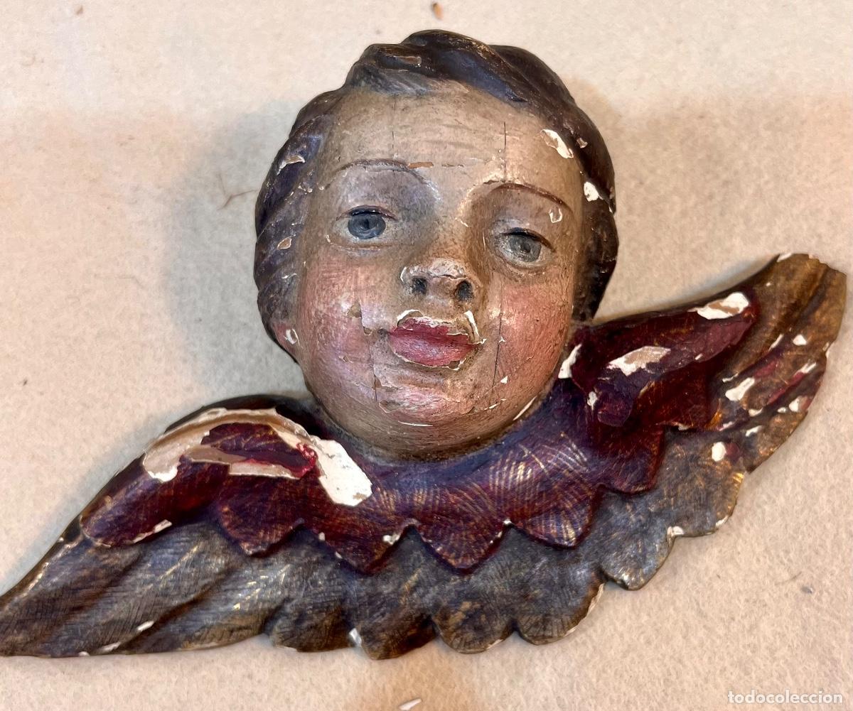 Antig&uuml;edades: ANTIGUA PAREJA ANGELITOS QUERUBINES - Foto 2