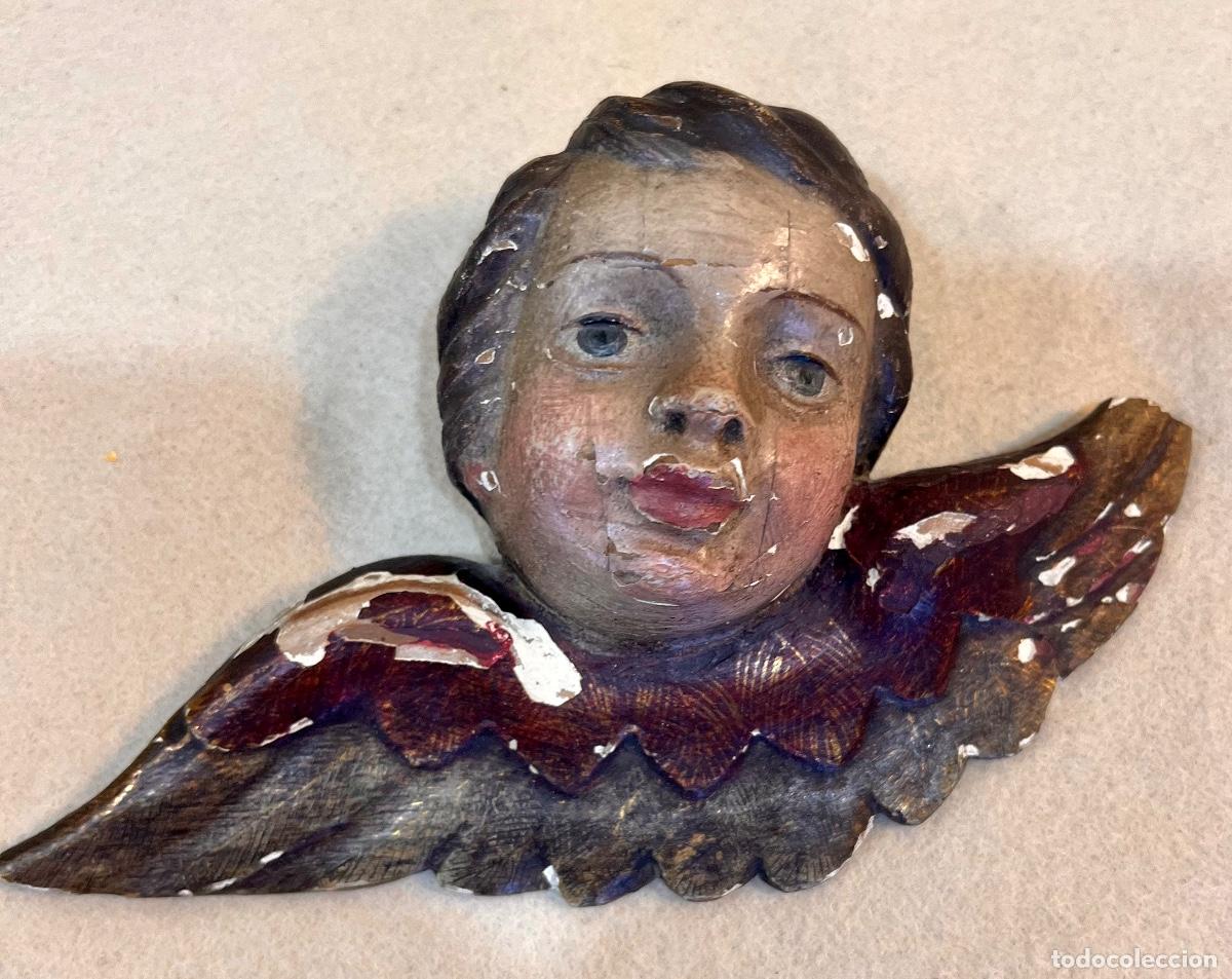 Antig&uuml;edades: ANTIGUA PAREJA ANGELITOS QUERUBINES - Foto 8