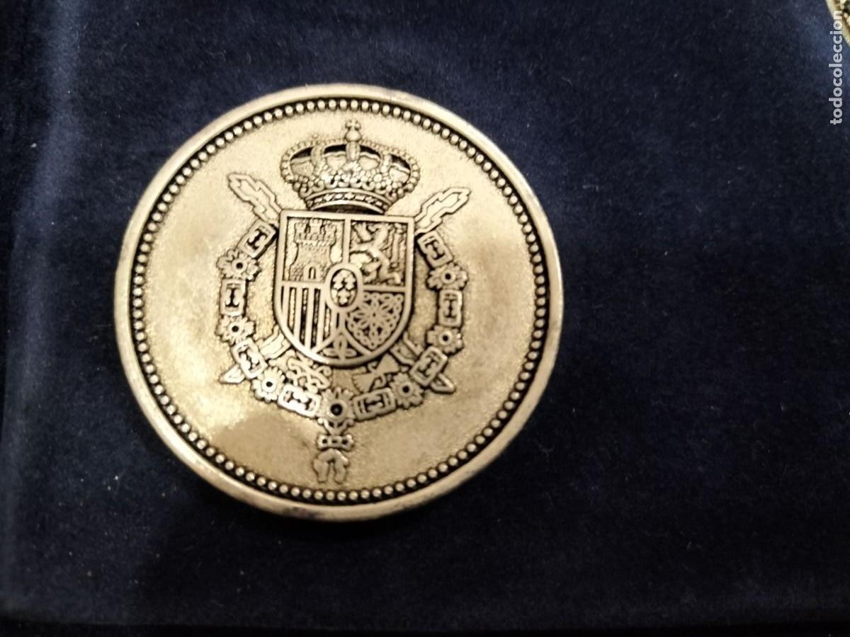 Antig&uuml;edades: Medalla de los reyes de Espa&ntilde;a - Foto 5