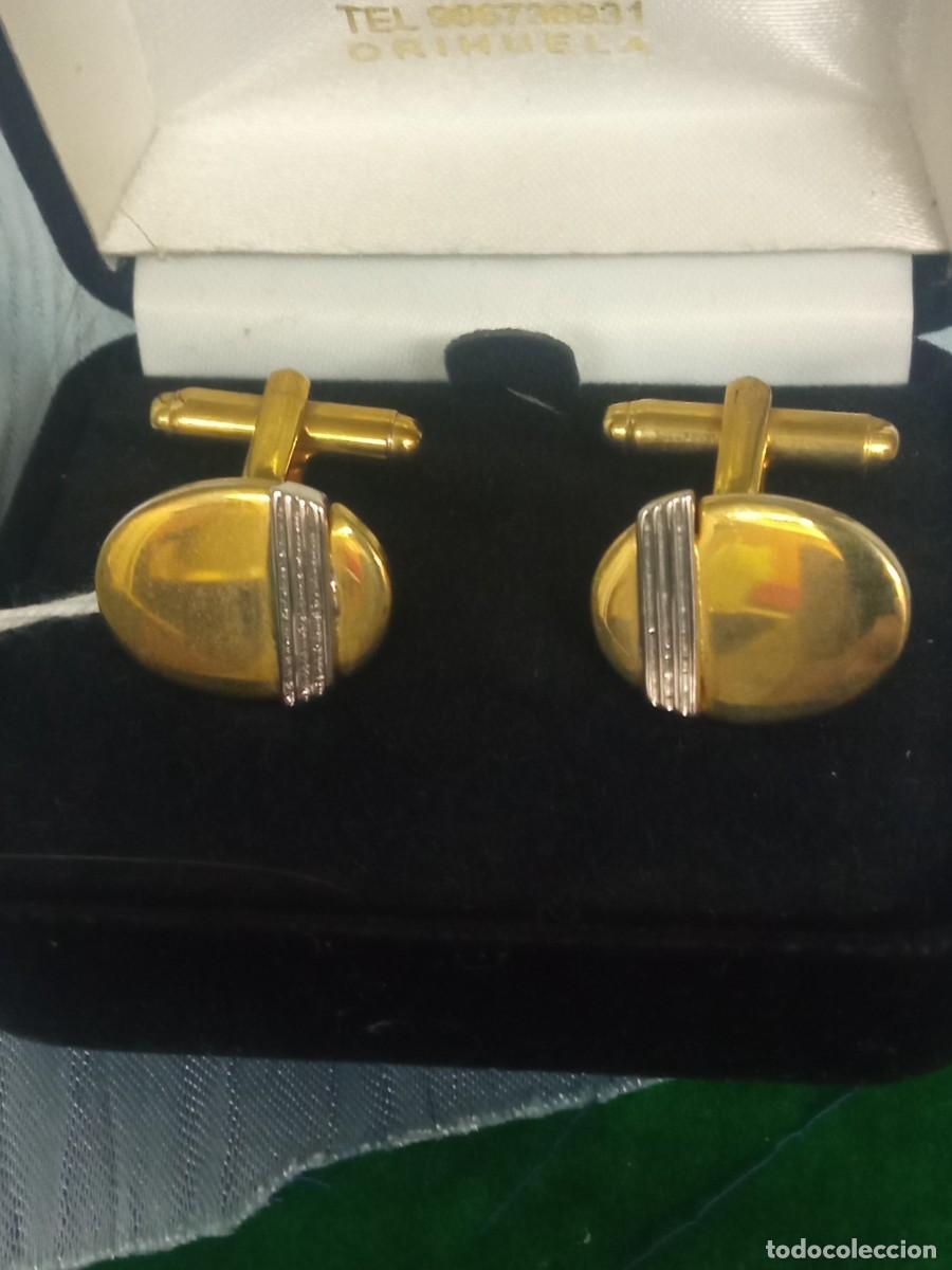 Antig&uuml;edades: Gemelos chapado oro - Foto 1