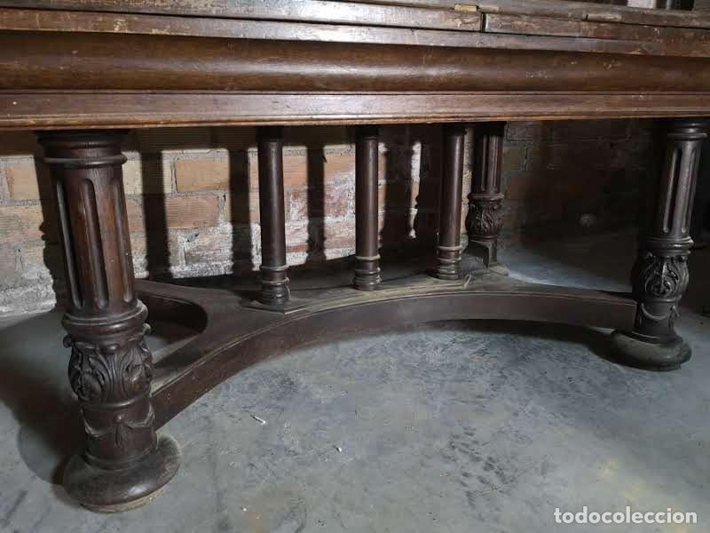 Antig&uuml;edades: Mesa antigua tallada - Foto 3