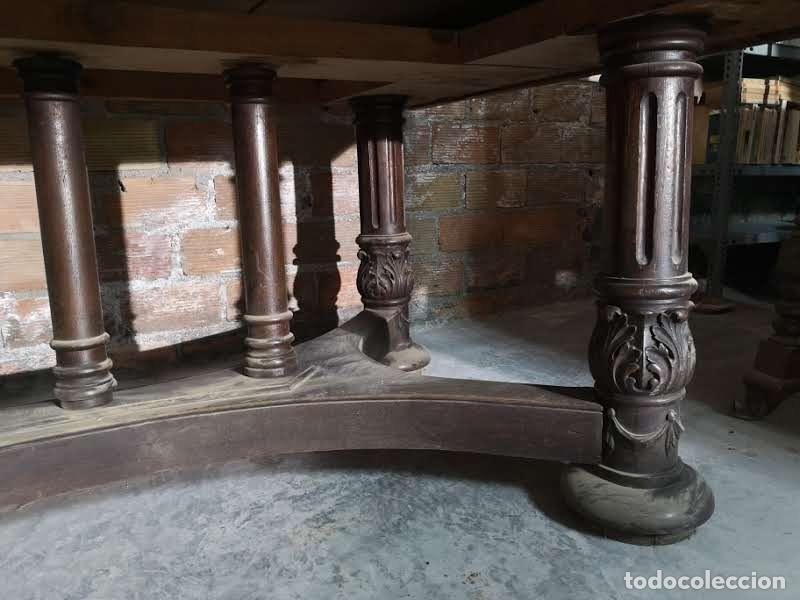 Antig&uuml;edades: Mesa antigua tallada - Foto 5