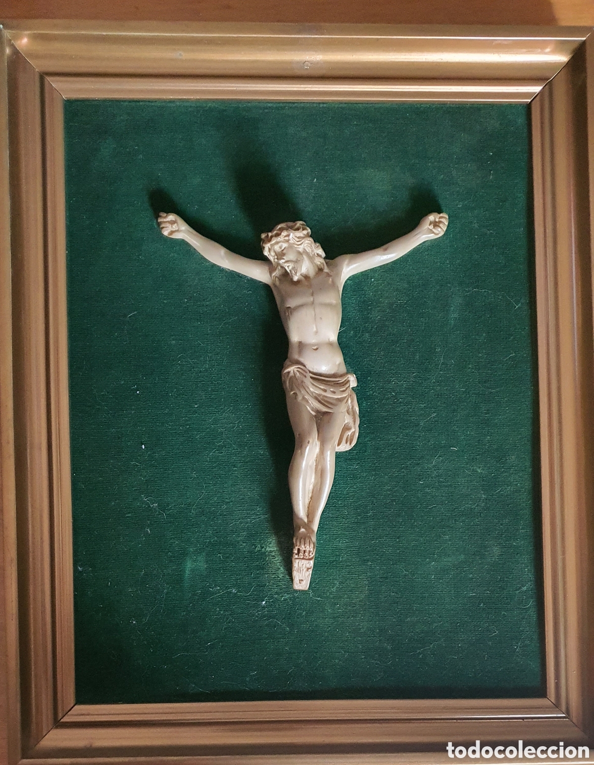 Antig&uuml;edades: Crucifijo antiguo - Foto 1