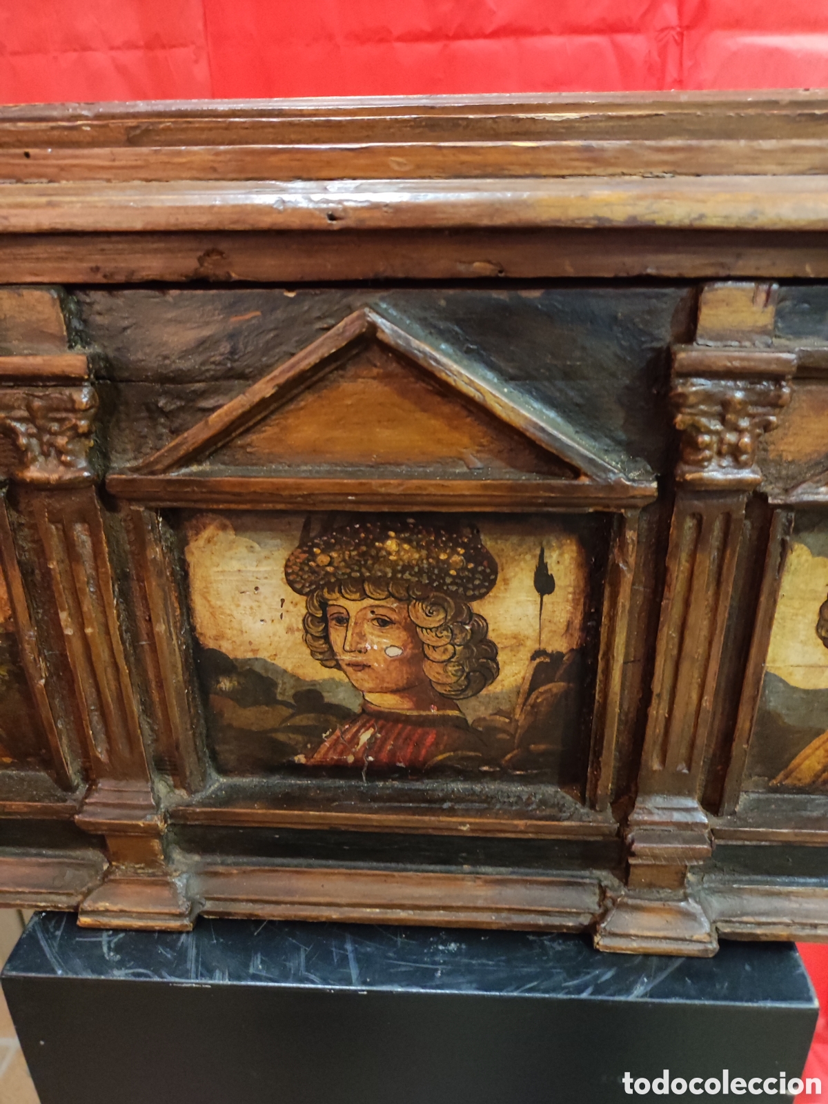 Antig&uuml;edades: Arqueta pintada - Foto 6