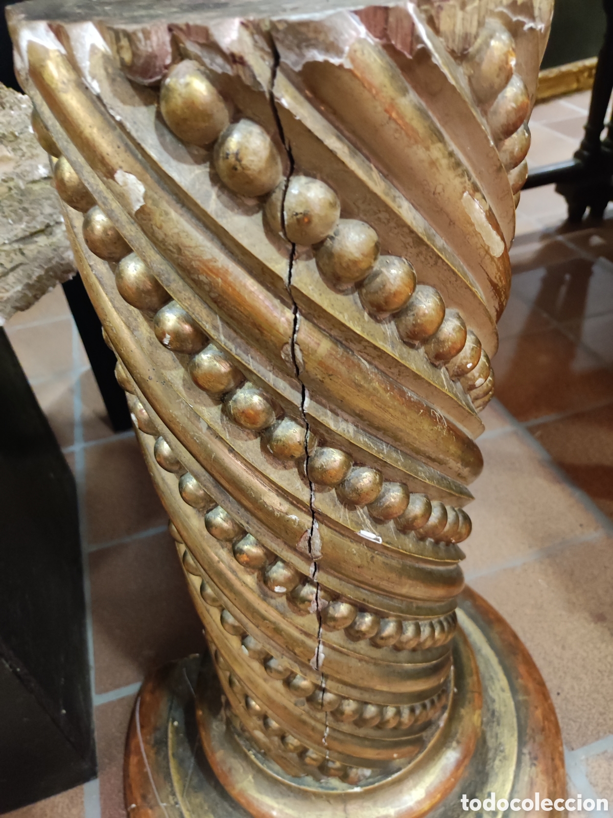 Antig&uuml;edades: Soporte columna - Foto 2