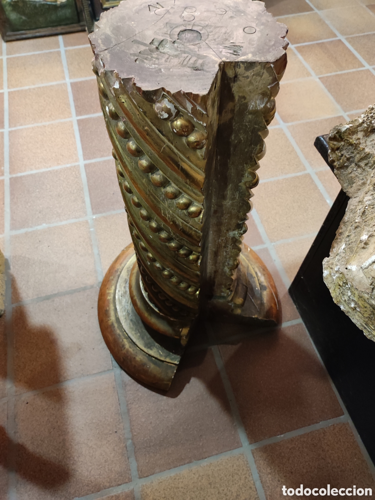 Antig&uuml;edades: Soporte columna - Foto 5