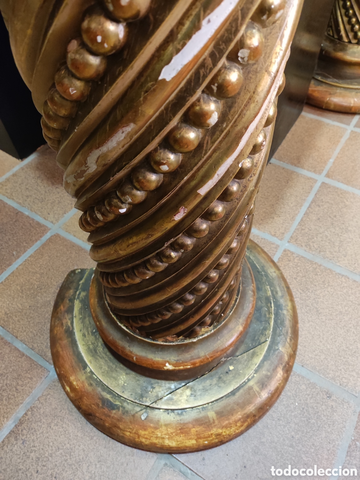 Antig&uuml;edades: Soporte de columna - Foto 2