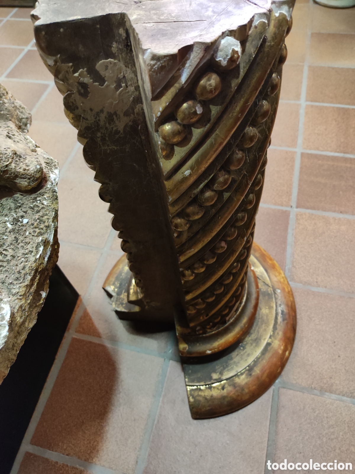 Antig&uuml;edades: Soporte de columna - Foto 5