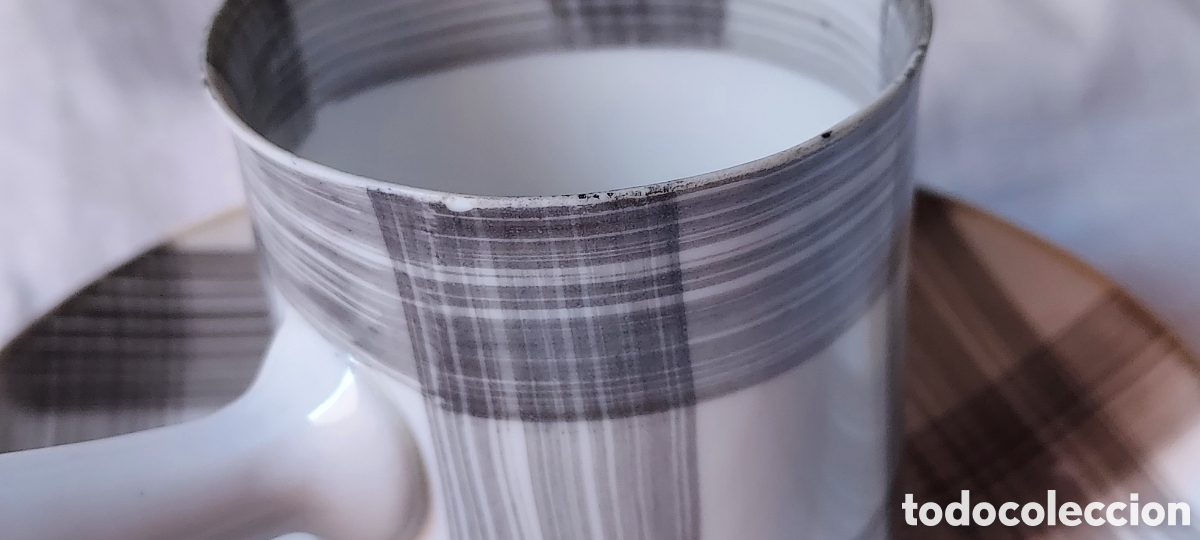 Antig&uuml;edades: TAZA CON PLATO DE CAFE CASTRO DOLMEN - Foto 2