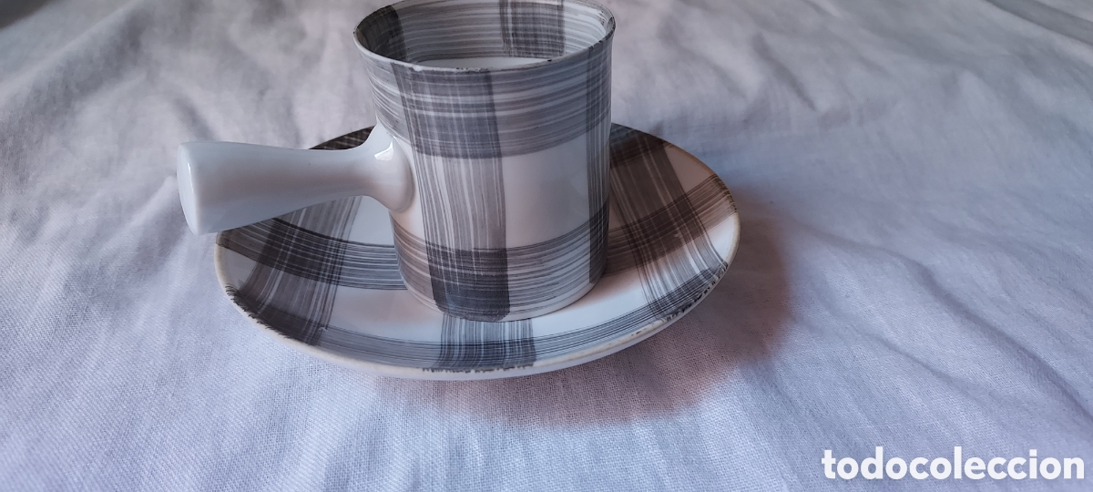 Antig&uuml;edades: TAZA CON PLATO DE CAFE CASTRO DOLMEN - Foto 1
