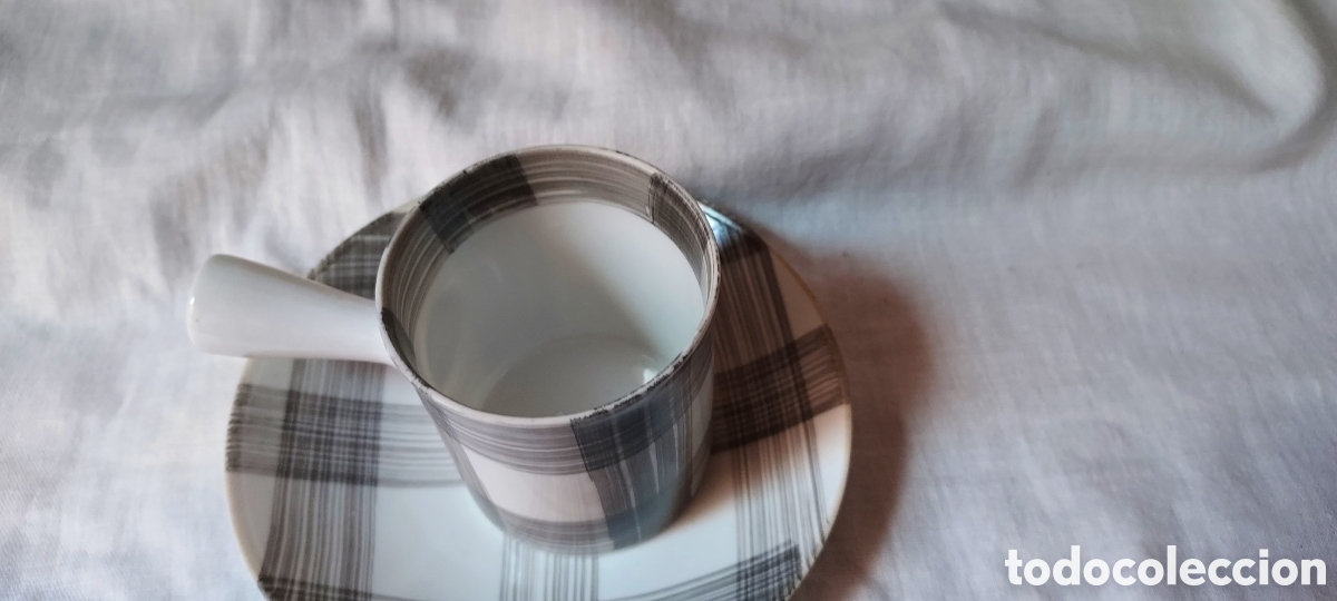 Antig&uuml;edades: TAZA CON PLATO DE CAFE CASTRO DOLMEN - Foto 2