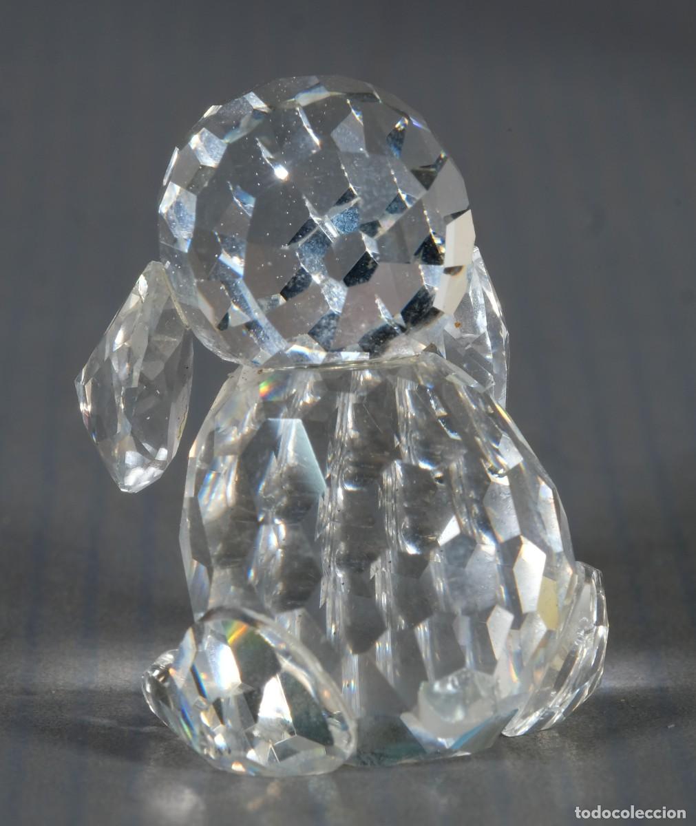Antig&uuml;edades: 3 perros en cristal de Swarovski - Foto 8