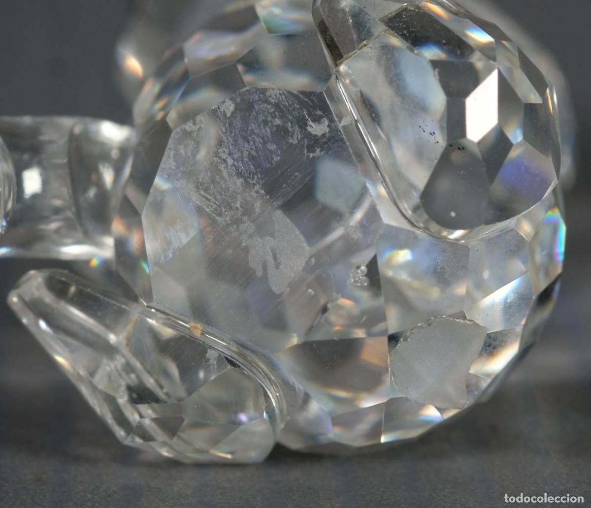 Antig&uuml;edades: 3 perros en cristal de Swarovski - Foto 9