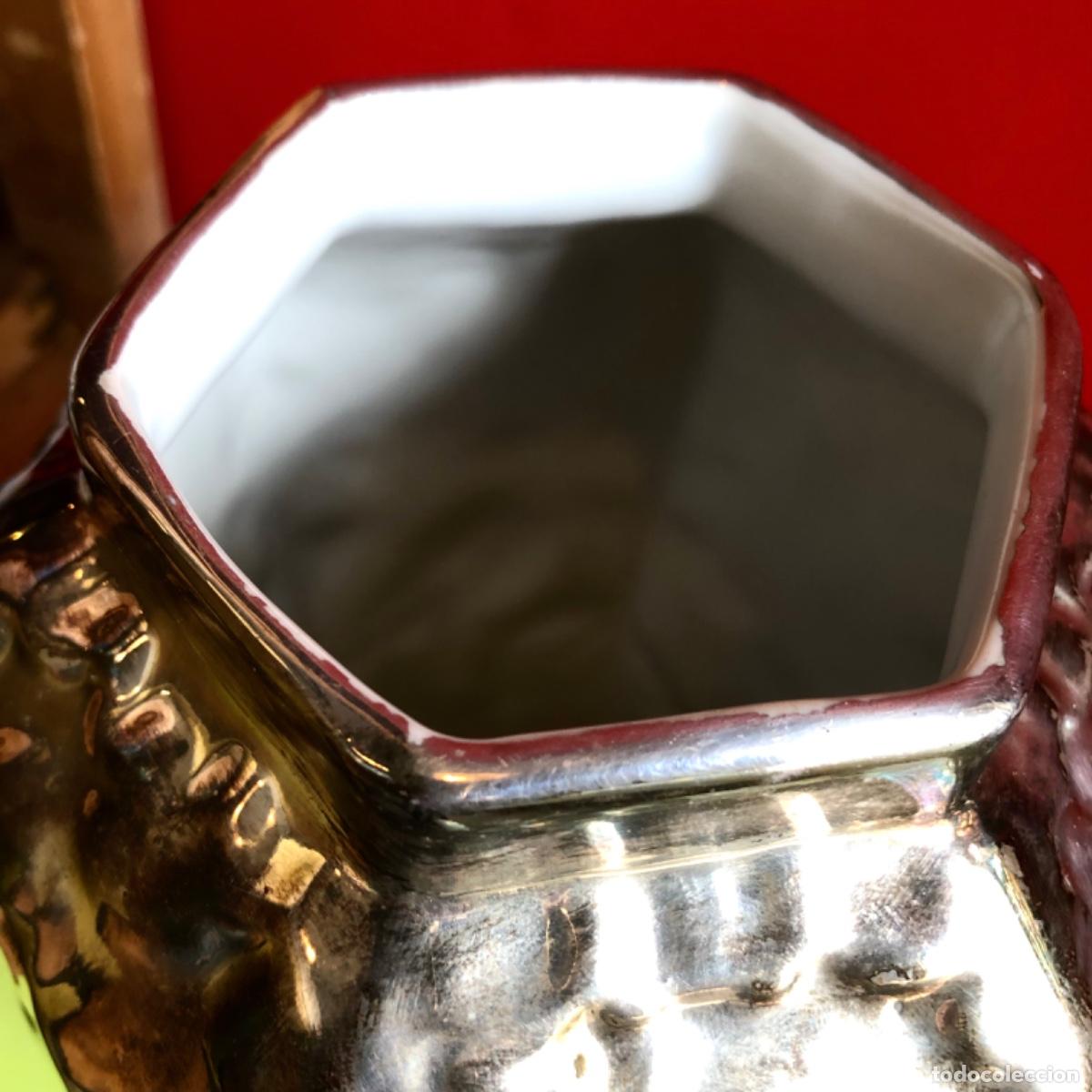 Antig&uuml;edades: Jarr&oacute;n Con ba&ntilde;o de plata marca Alba - Foto 3