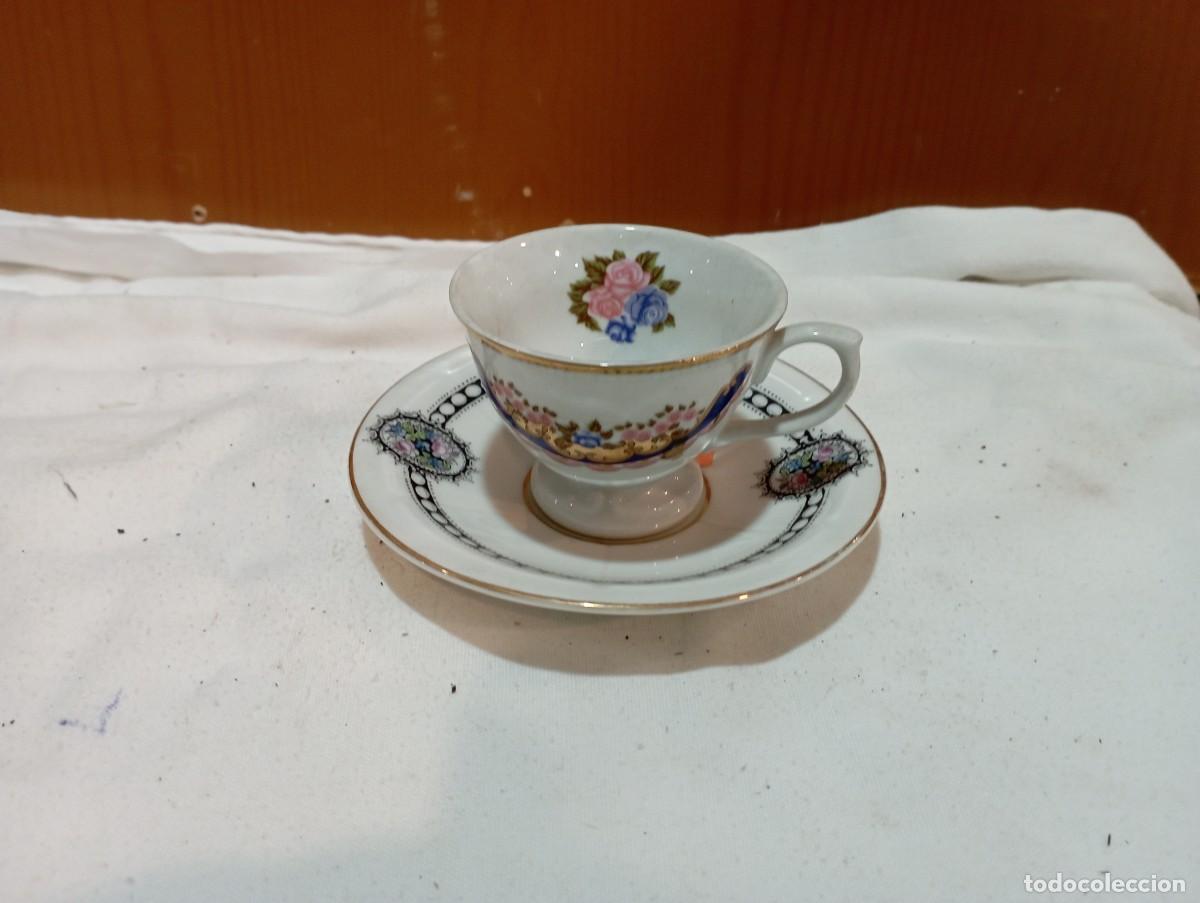 Antig&uuml;edades: taza y plato - Foto 1