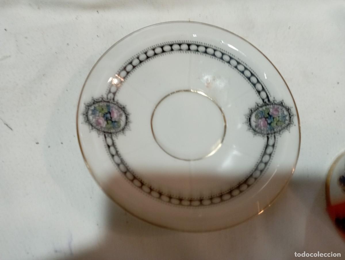 Antig&uuml;edades: taza y plato - Foto 2