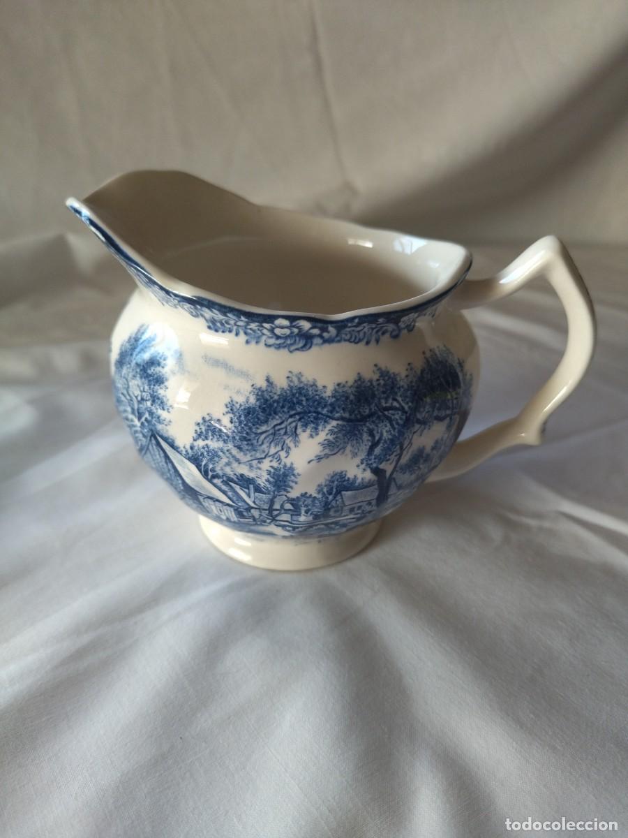 Antig&uuml;edades: Lechera de porcelana mill stream johnson bros england