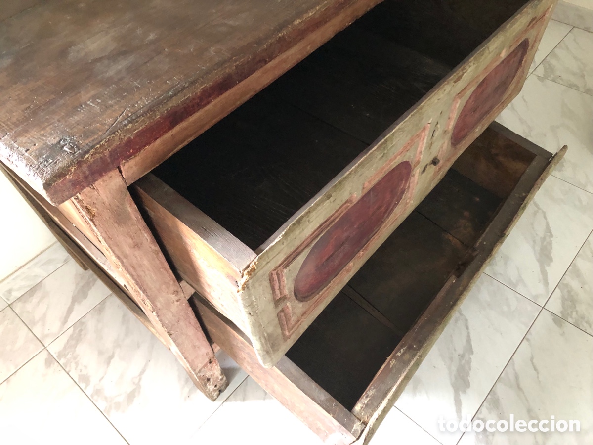 Antig&uuml;edades: Cajonera de Sacrist&iacute;a - Foto 2