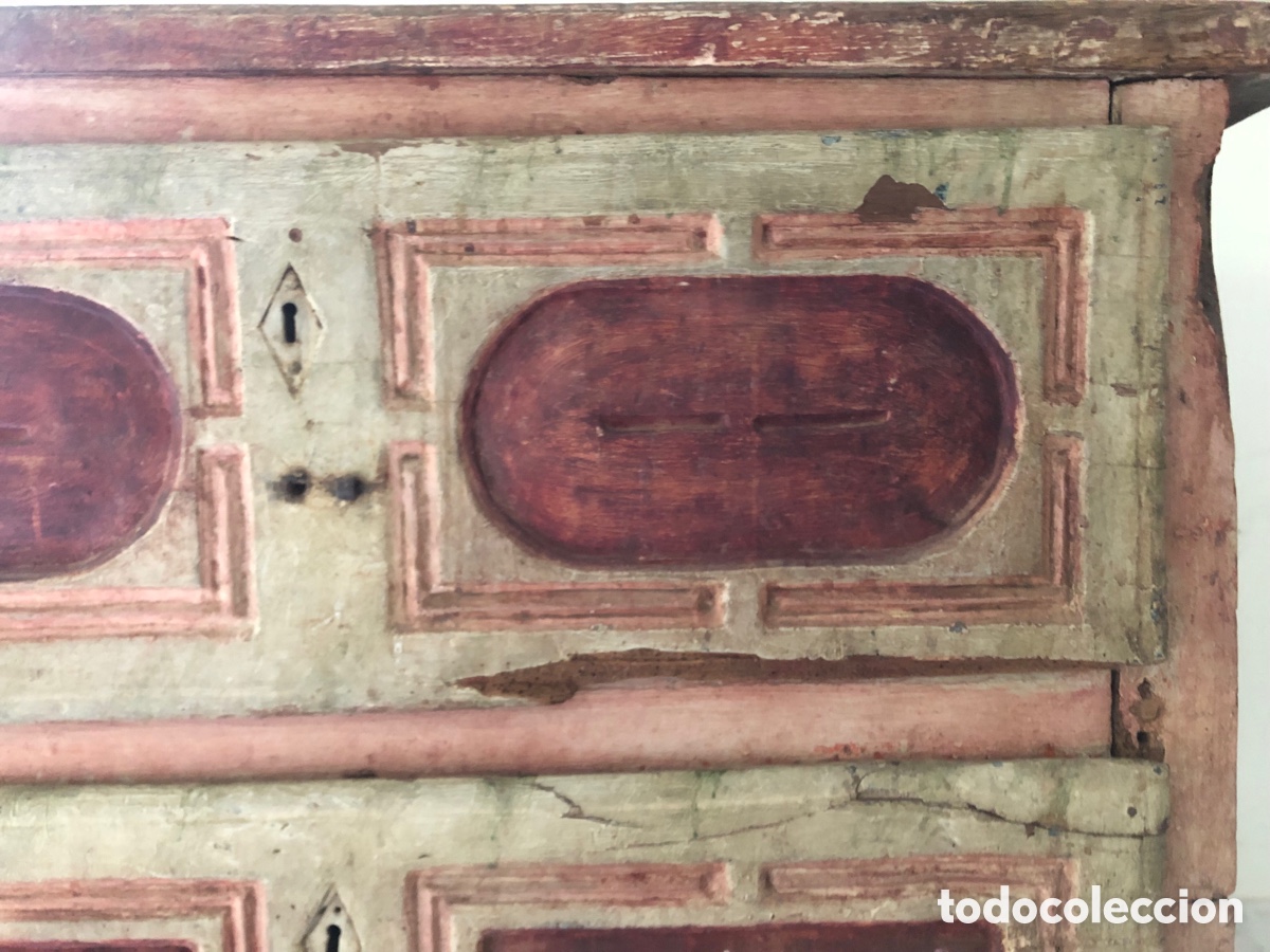 Antig&uuml;edades: Cajonera de Sacrist&iacute;a - Foto 4