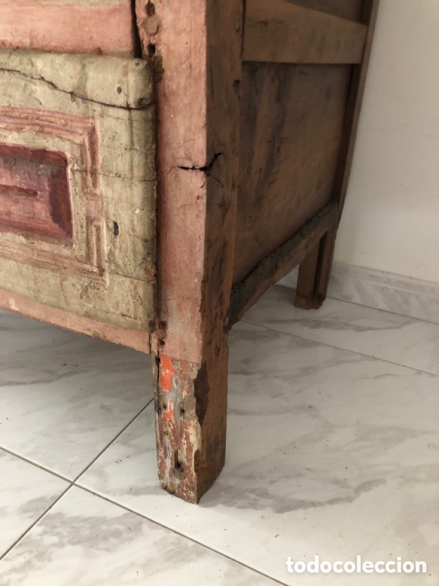 Antig&uuml;edades: Cajonera de Sacrist&iacute;a - Foto 7