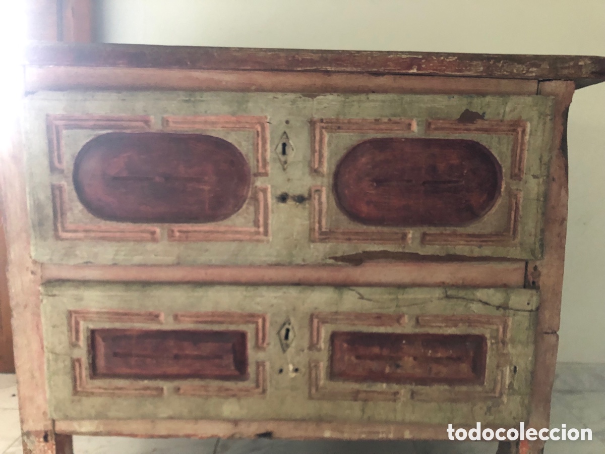 Antig&uuml;edades: Cajonera de Sacrist&iacute;a - Foto 9