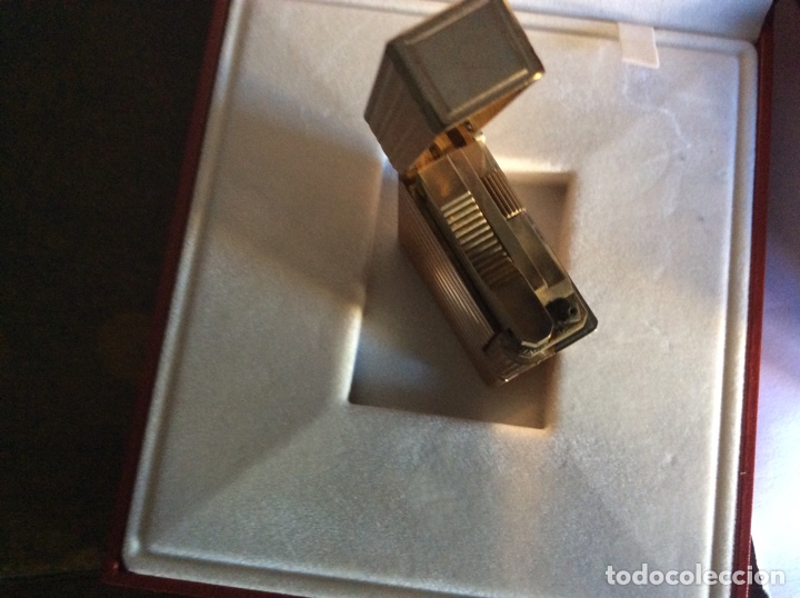 Antig&uuml;edades: Encendedor Dupont oro - Foto 4
