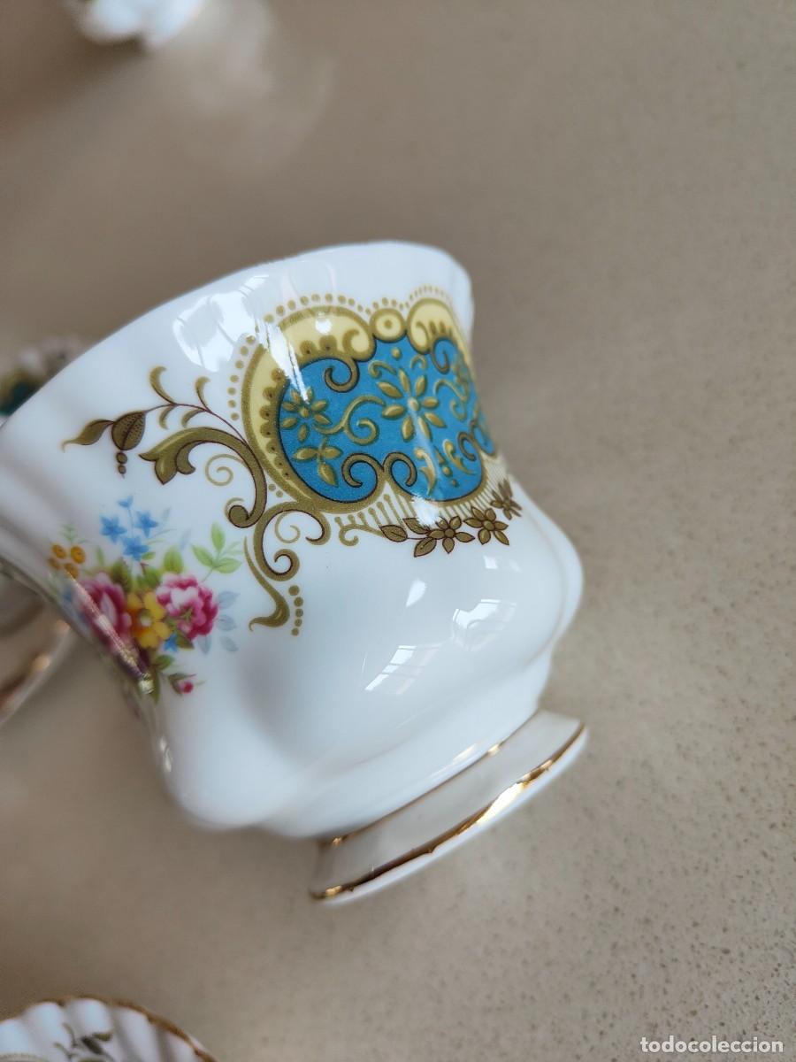 Antig&uuml;edades: JUEGO T&Eacute; ROYAL ALBERT BONE CHINE BERKELEY - Foto 3