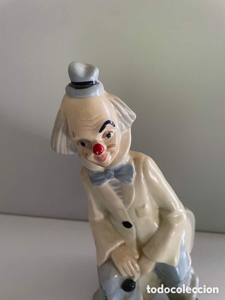Antig&uuml;edades: Payaso de porcelana - Foto 3