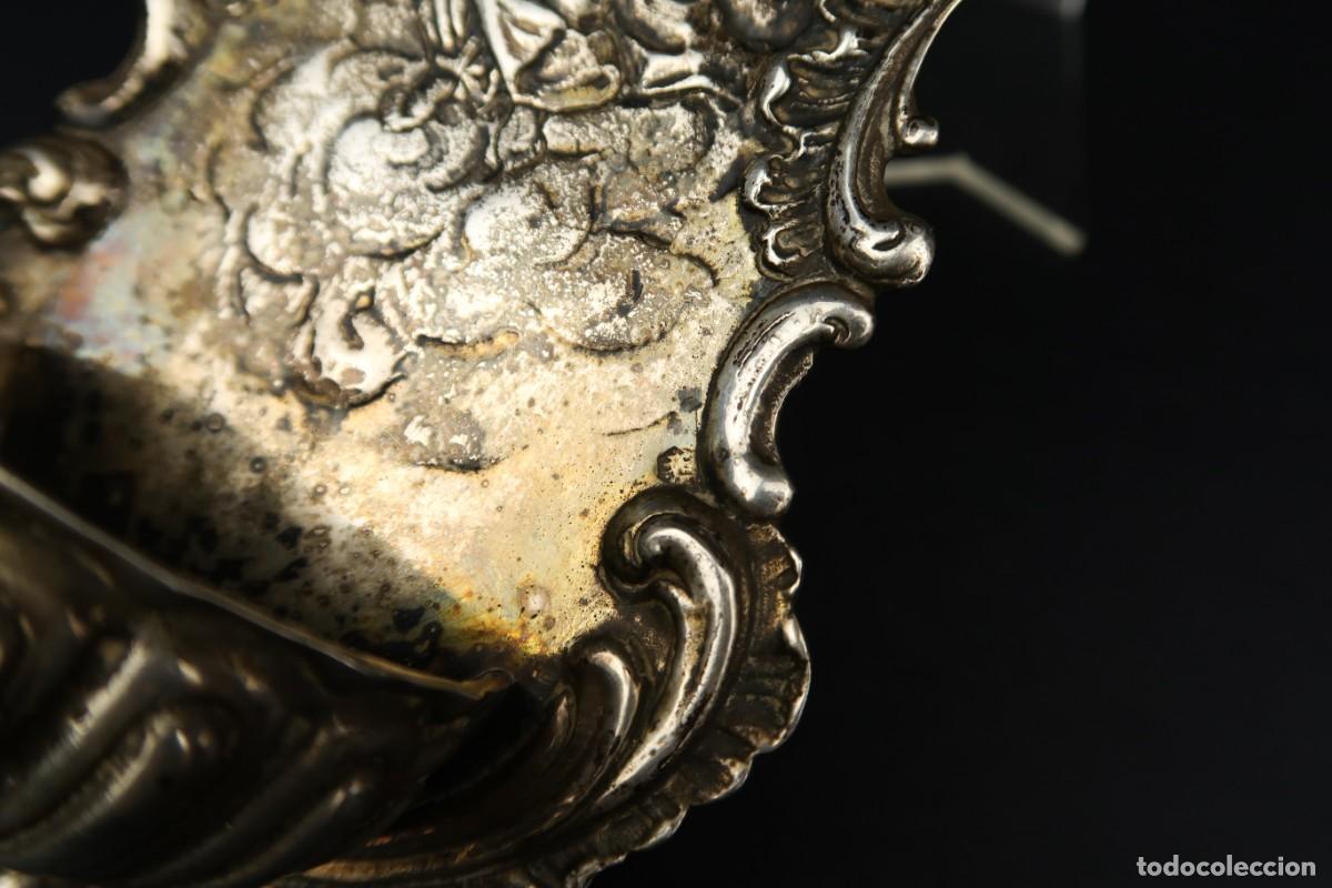 Antig&uuml;edades: Antigua Benditera de Plata - Foto 10