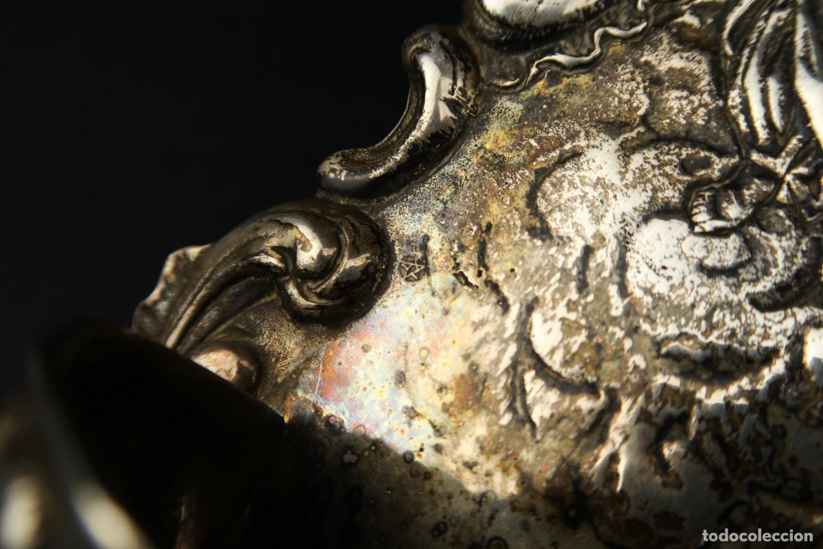 Antig&uuml;edades: Antigua Benditera de Plata - Foto 11