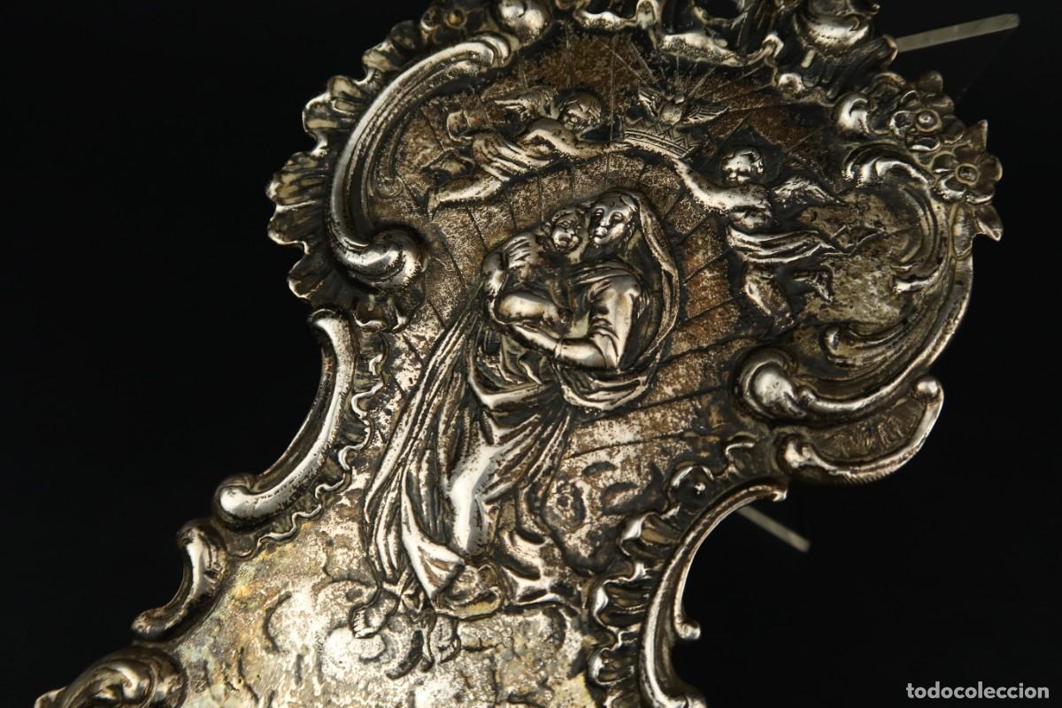 Antig&uuml;edades: Antigua Benditera de Plata - Foto 12
