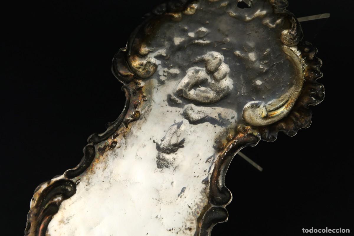 Antig&uuml;edades: Antigua Benditera de Plata - Foto 17