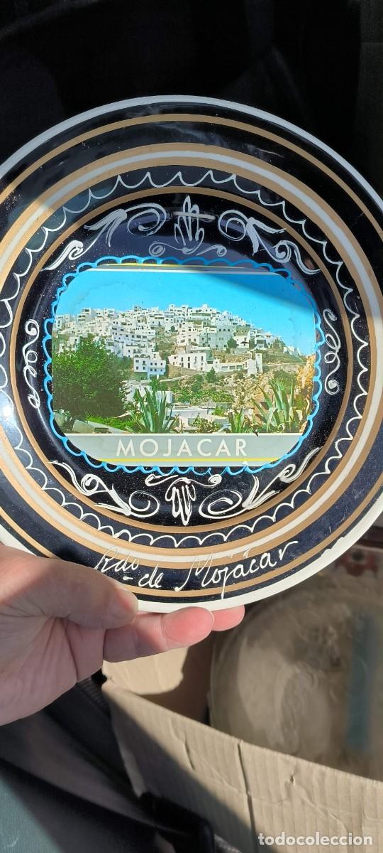 Antig&uuml;edades: PLATO. RECUERDO DE MOJACAR. 20,5 CMS - Foto 1
