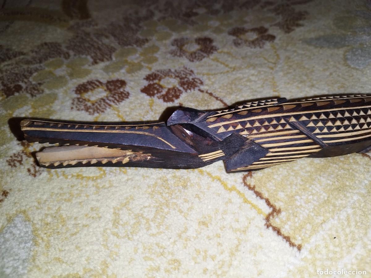 Antig&uuml;edades: Cocodrilo madera africano - Foto 2