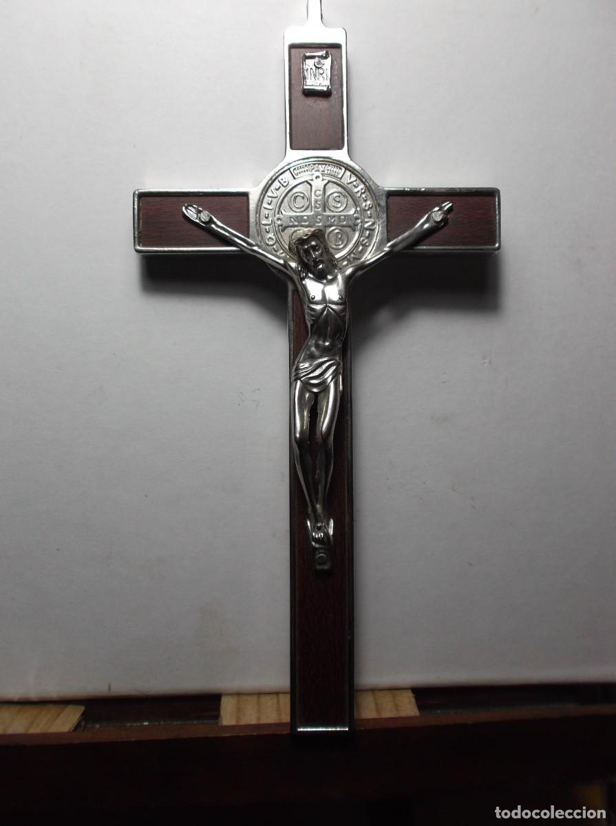 Antig&uuml;edades: CRUZ CON CRUCIFICADO. - Foto 1