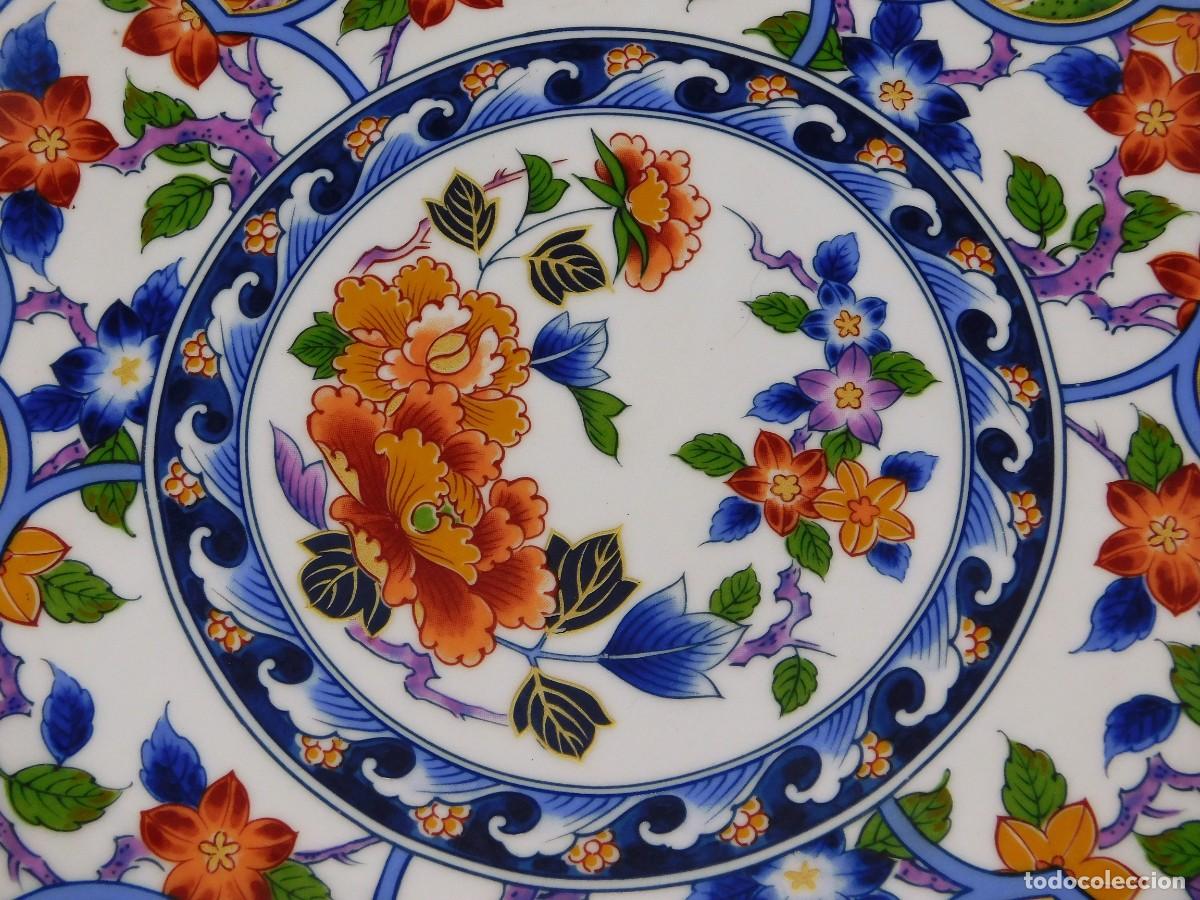 Antig&uuml;edades: PLATO PORCELANA ORIENTAL - Foto 2