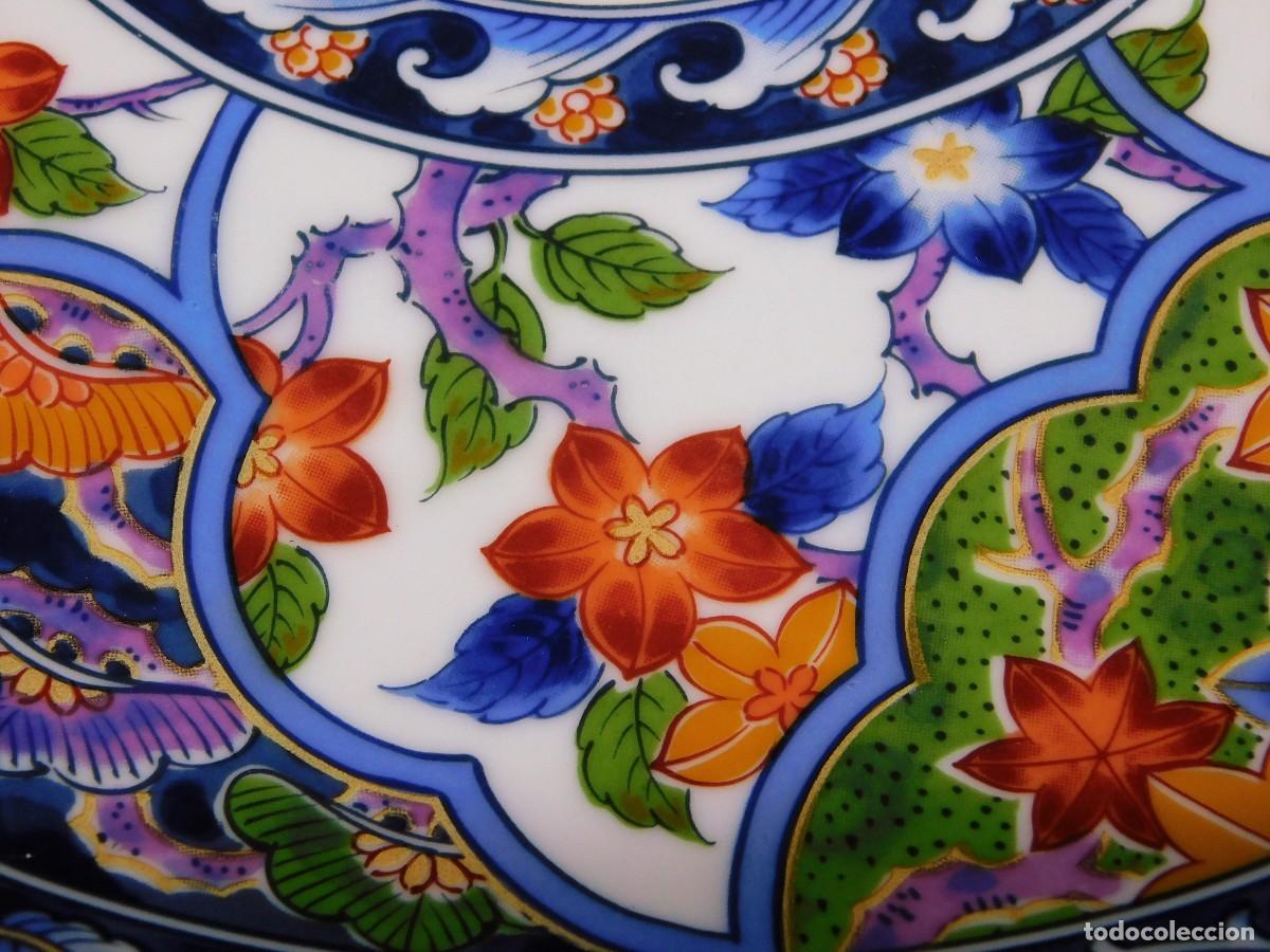 Antig&uuml;edades: PLATO PORCELANA ORIENTAL - Foto 4