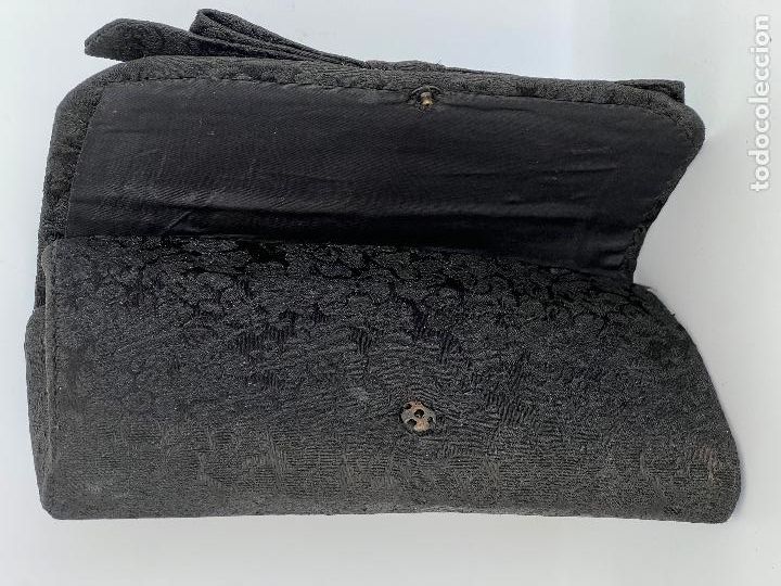 Antig&uuml;edades: POLVERA ANTIGUA BOLSO SIMIL CAREY - Foto 3
