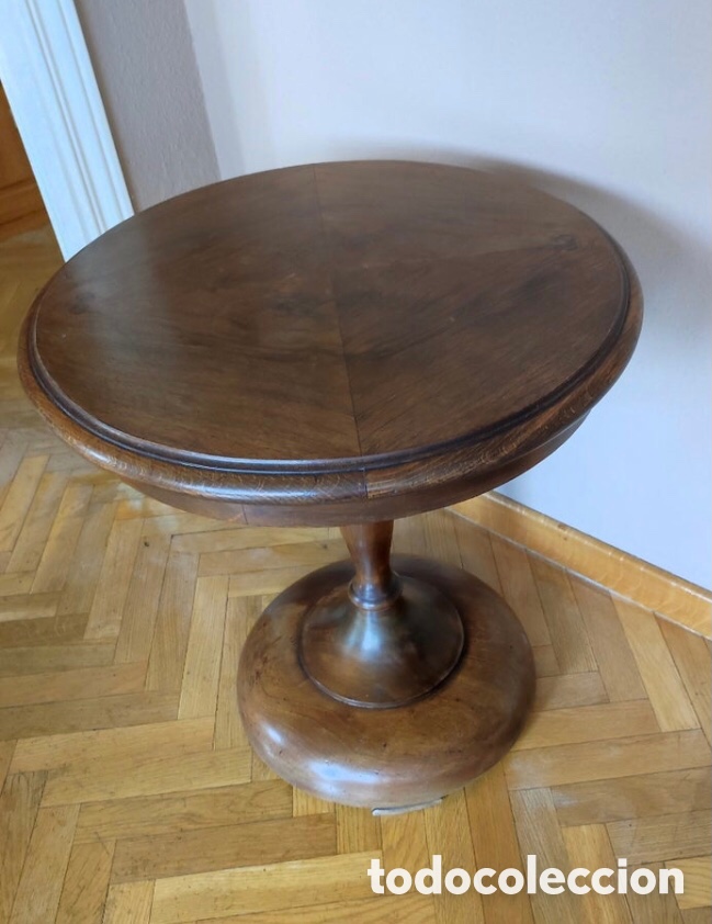 Antig&uuml;edades: Antigua mesa auxiliar - Foto 3